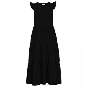 Nation LTD "Sissy" Tiered Maxi Dress with Ruffled Sleeves, Size XS